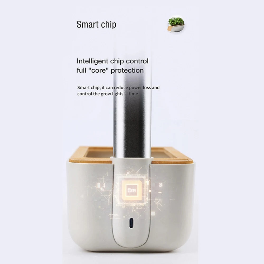 Hydroponics Growing System, Indoor Herb Garden Starter Kit with Led Grow Light, Smart Garden Planter for Home Kitchen, Automatic