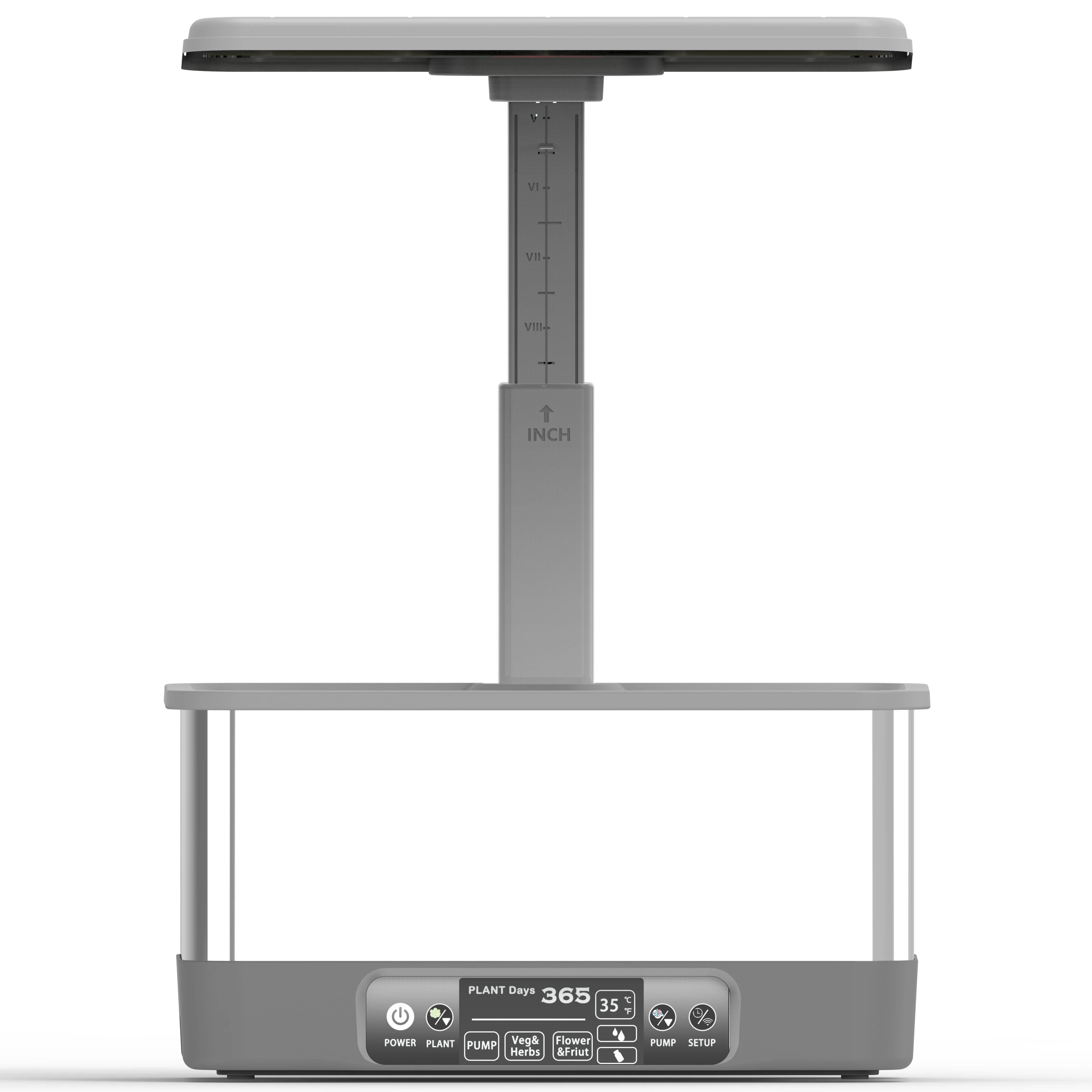 Hydroponics Growing System kit,APP&WIFI Indoor Smart Herbs Garden with LED Growth Lights,Automatic Water Pump,Remote Timer