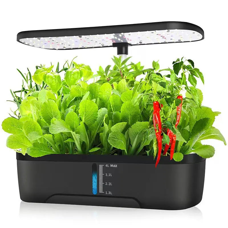 8Hole Hydroponics System Kits Box Intelligent Vegetables Planters Home Indoor LED Growth lamp Soilless Cultivation Equipment