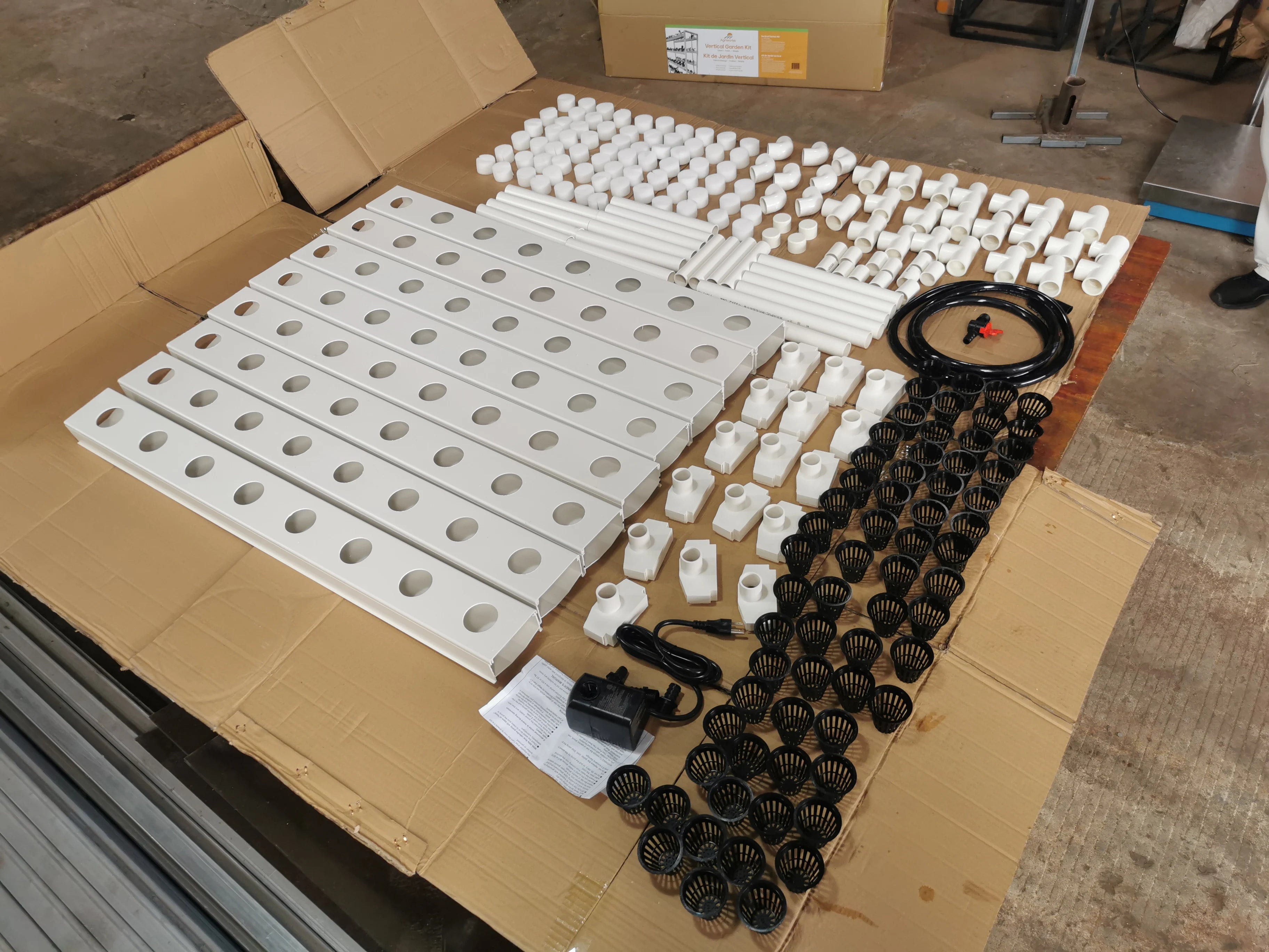 Hydroponics Manufacturers Vertical Farming Grow System Home Balcony Vegetable Tomato Grow Kit