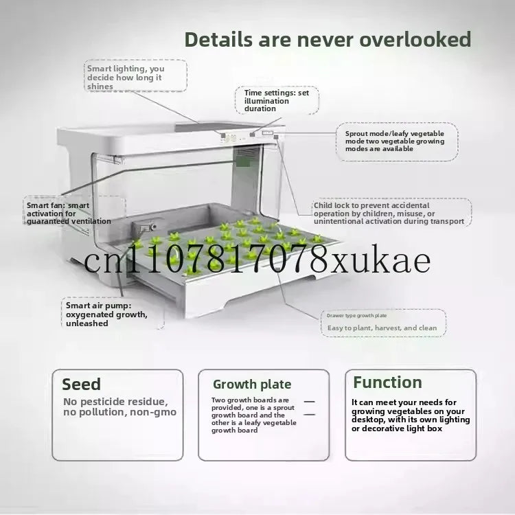 Intelligent Hydroponic Planter, Soilless Cultivation Equipment, Hydroponic Vegetable Home Indoor