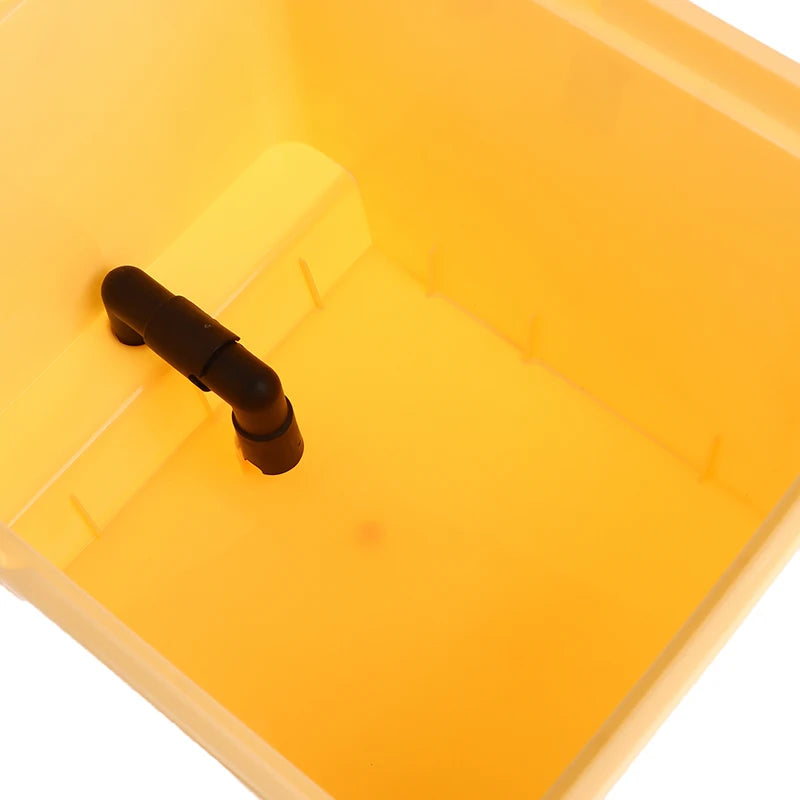 Hydroponics System Bucket With Siphon Elbows Four-Hole Cover Planting Flowerpot Soilless Culture Vegetable Nursery Fruit Bucket