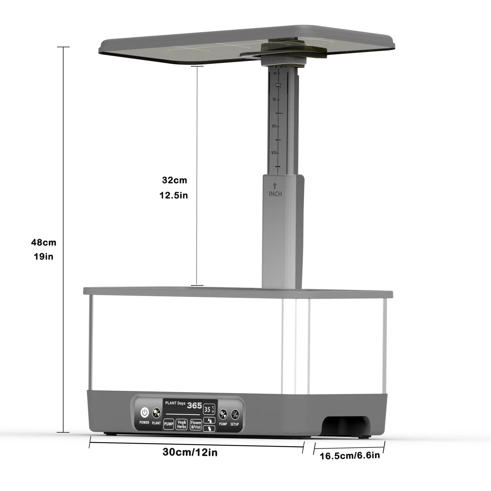 Hydroponics Growing System kit,APP&WIFI Indoor Smart Herbs Garden with LED Growth Lights,Automatic Water Pump,Remote Timer