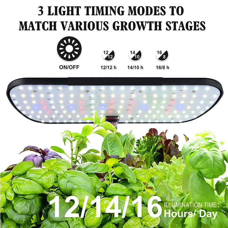 8Hole Hydroponics System Kits Box Intelligent Vegetables Planters Home Indoor LED Growth lamp Soilless Cultivation Equipment