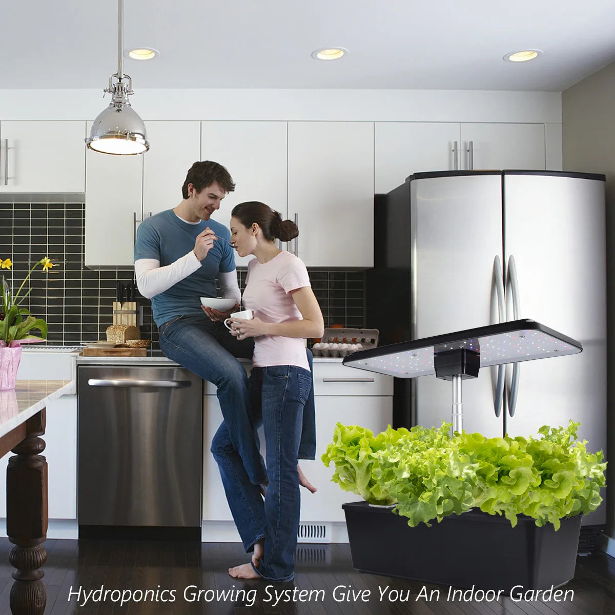 Hydroponics Growing System Indoor Germination Kit for Home Gardening LED AU PLUG