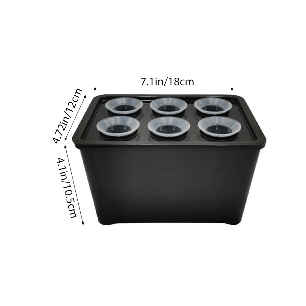 Plant Seed Seedling Pot Hydroponic Plant Specific Flowerpot Practical Grid Vegetable Planting Box Sunshine Hydroponic Apparatus