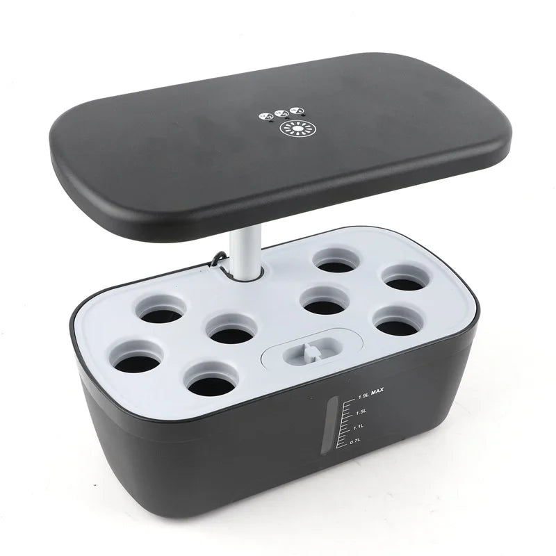 8Hole Hydroponics System Kits Box Intelligent Vegetables Planters Home Indoor LED Growth lamp Soilless Cultivation Equipment