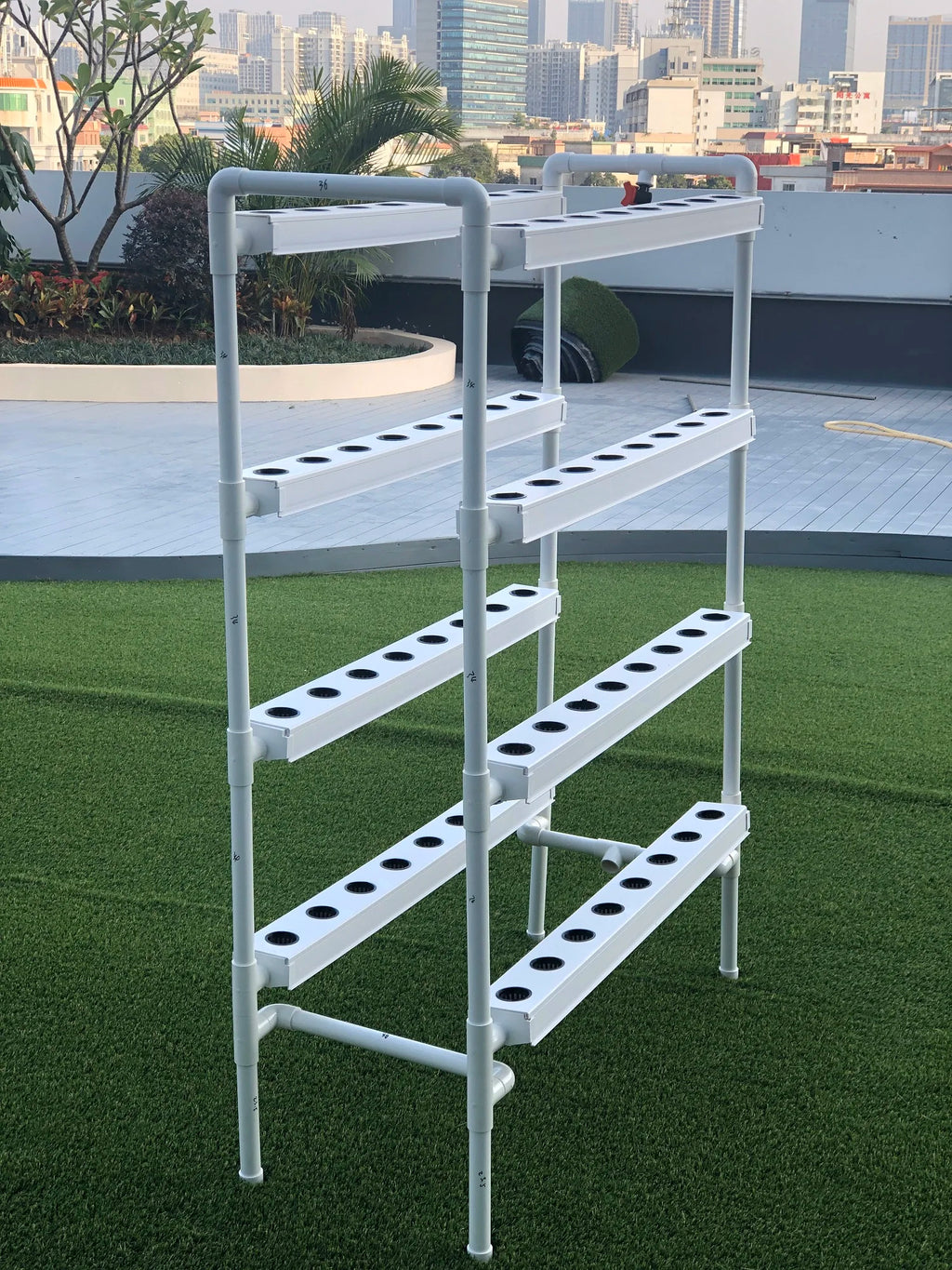 Hydroponics Manufacturers Vertical Farming Grow System Home Balcony Vegetable Tomato Grow Kit