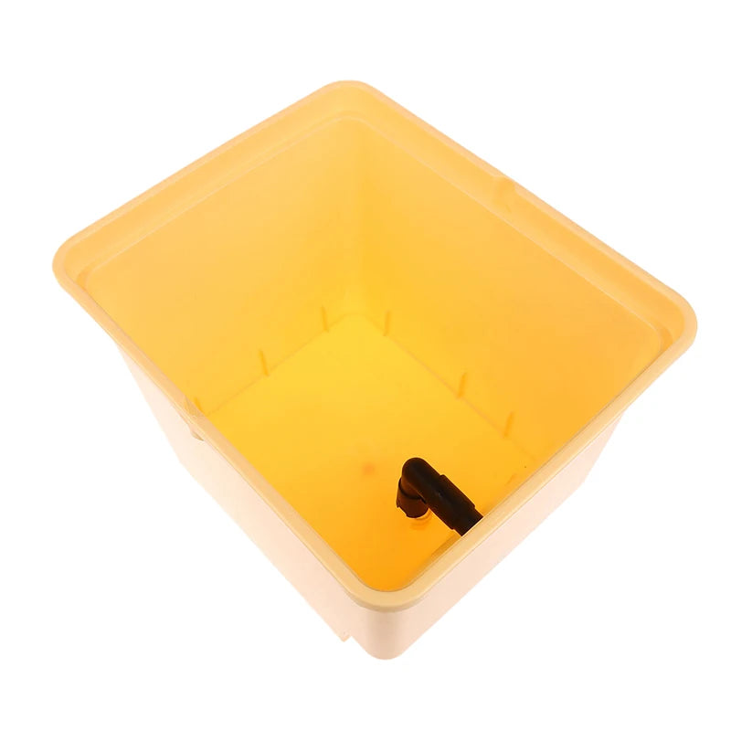 Hydroponics System Bucket With Siphon Elbows Four-Hole Cover Planting Flowerpot Soilless Culture Vegetable Nursery Fruit Bucket